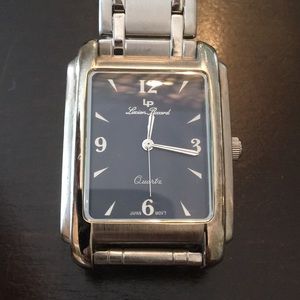 Lucien Piccard Men’s Watch, Stainless w/ Navy Face
